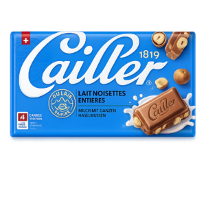 Cailler Lait Noisettes entières (100g)