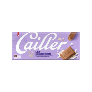 Cailler Chocolat au lait des Alpes suisses (100g)