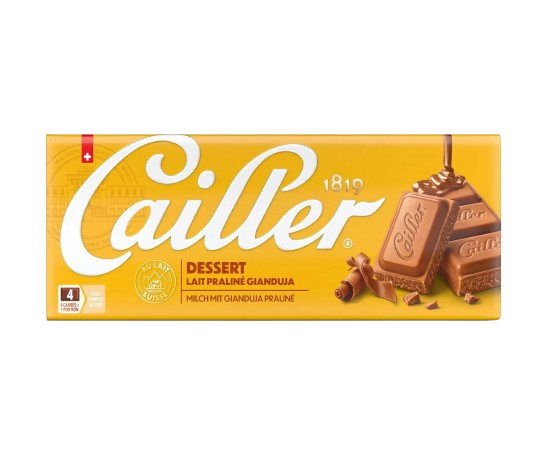 Cailler Dessert with Gianduja Praline (100g)