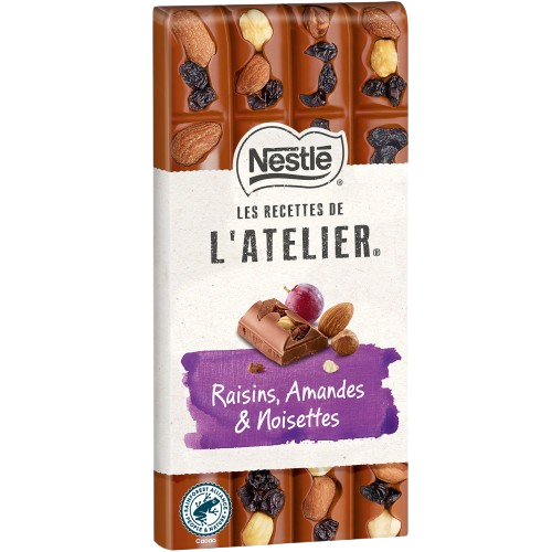 Nestlé les recettes de l'atelier - Raisins, Amandes & Noisettes (170g)