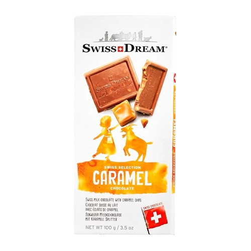 Swiss Dream Chocolate - Swiss Selection Caramel (100g)