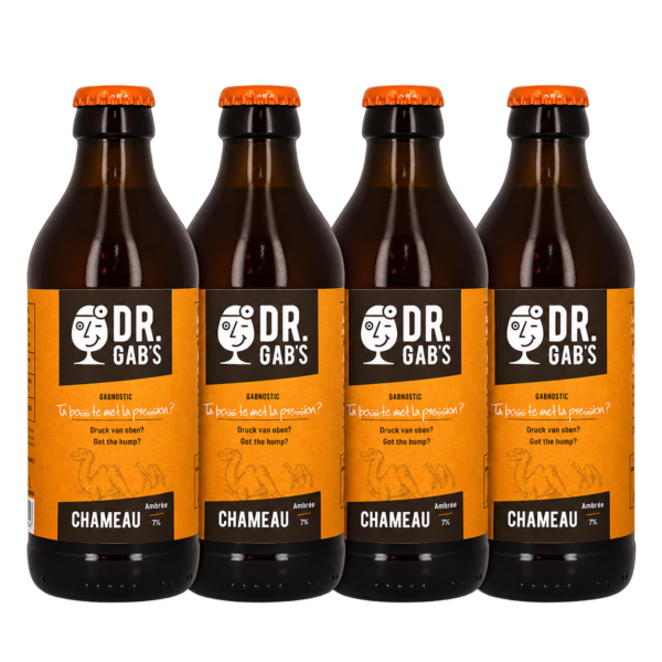Dr. Gab’s Chameau – Swiss Craft Amber Ale (4 beers x 330 ml)