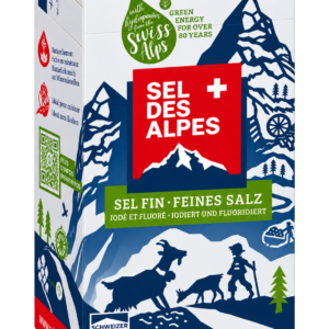 Sel Des Alpes – 750 g (with iodine and fluoride)