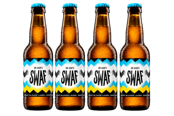 Dr. Gab’s SWAF Lager – Swiss Craft Lager 4x250ml