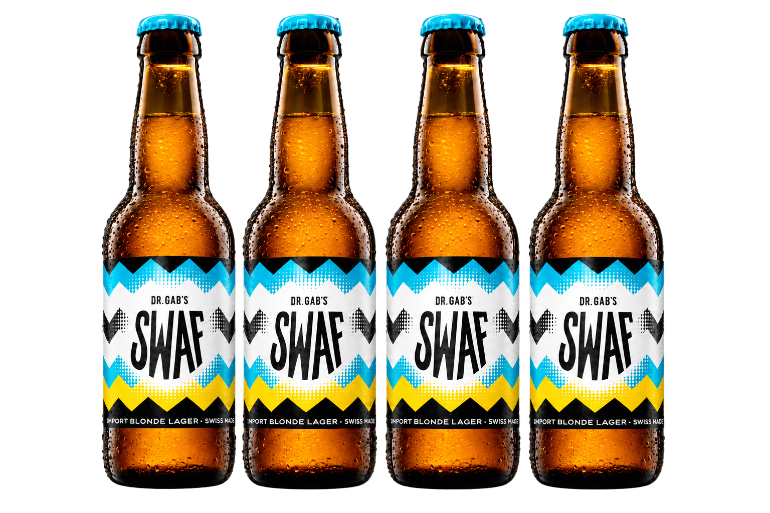 Dr. Gab’s SWAF Lager – Swiss Craft Lager 4x250ml